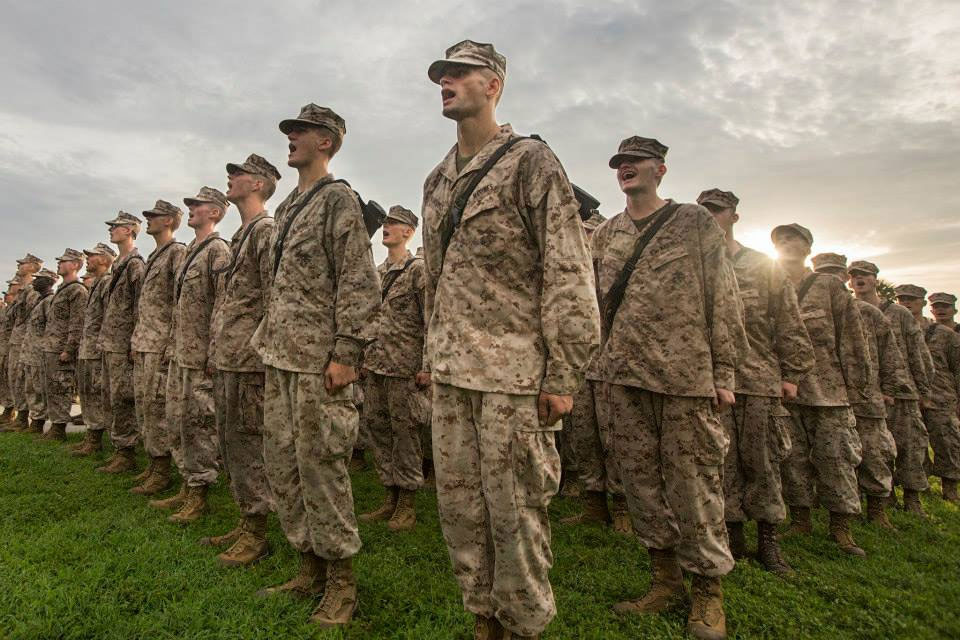 The Crucible During Marine Corps Recruit Training