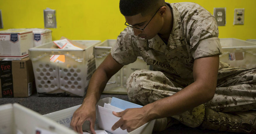 Mail and Packages During Boot Camp