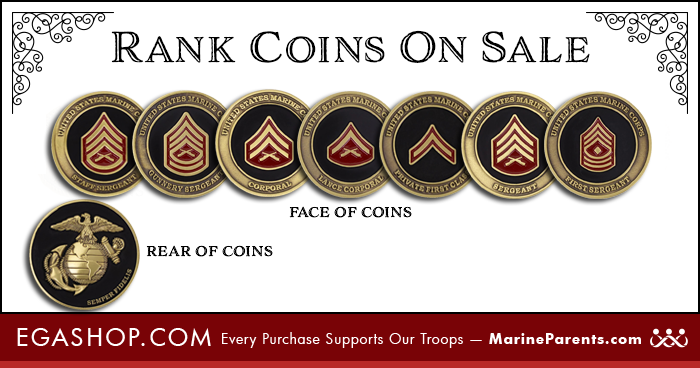 Marine Corps Rank Coins