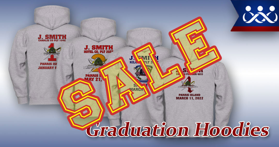$43 Custom Marine Corps Hoodies for Graduations