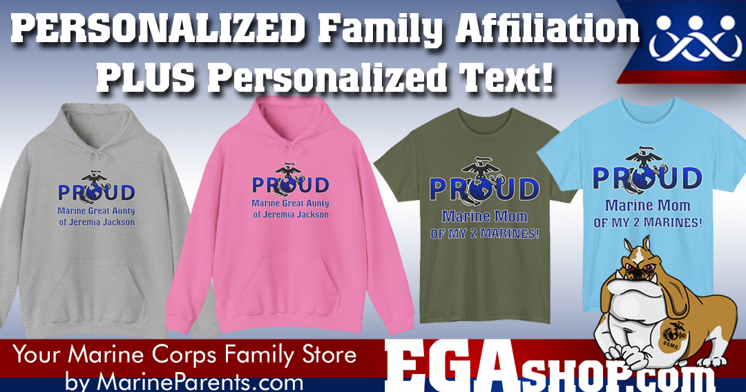 Proud EGA - PERSONALIZED family affiliation on the front!