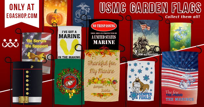 USMC Garden Flags for every season and holiday!