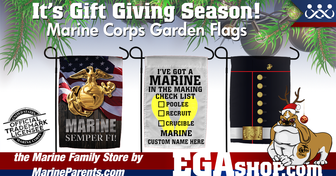 Marine Corps Garden Flags for Everyone!