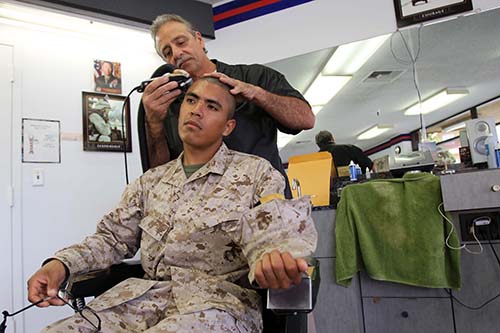 Marine Haircuts