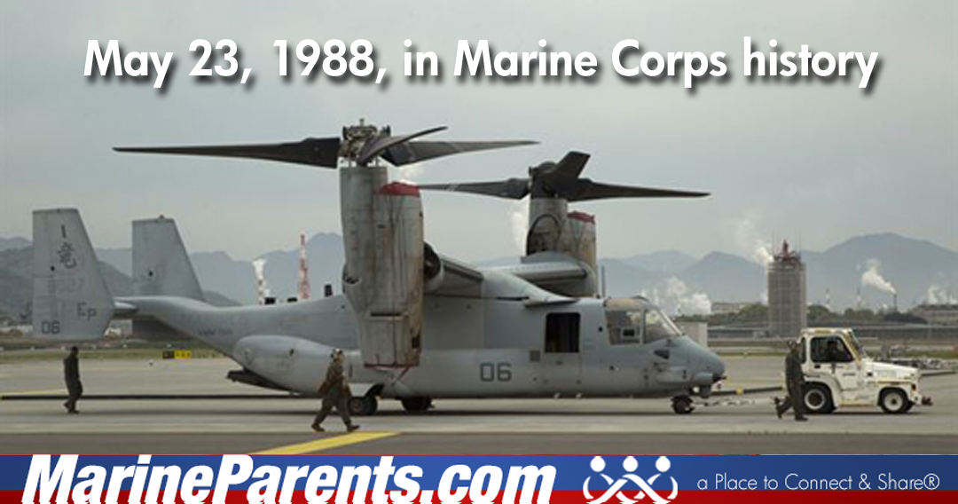 V-22 Osprey Makes its Debut