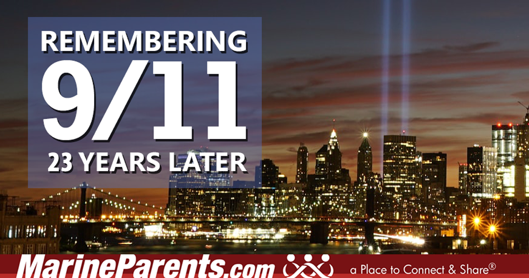 How September 11 was the founding of MarineParents.com