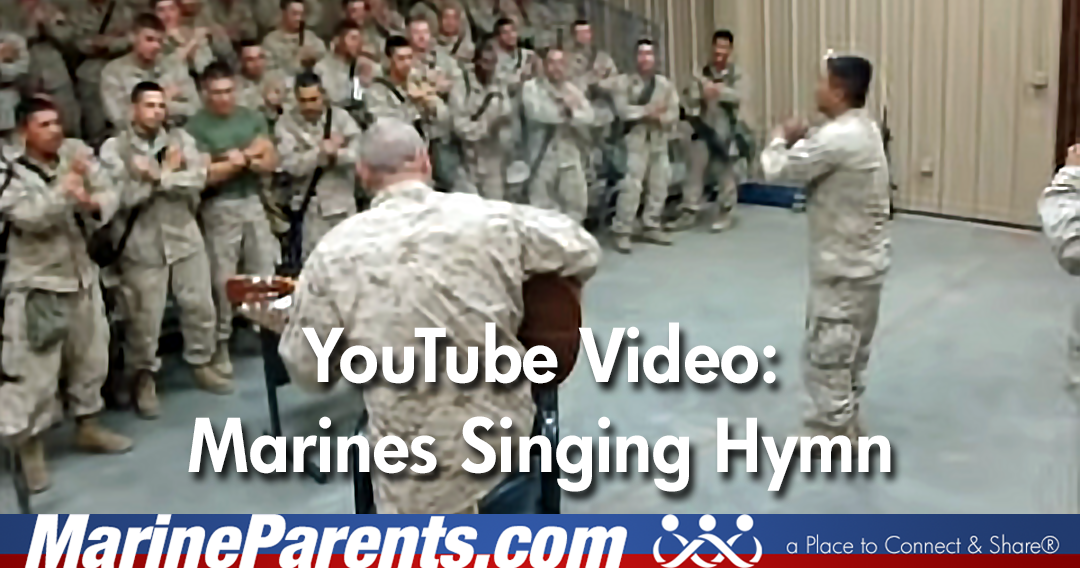 Marines Singing a Hymn