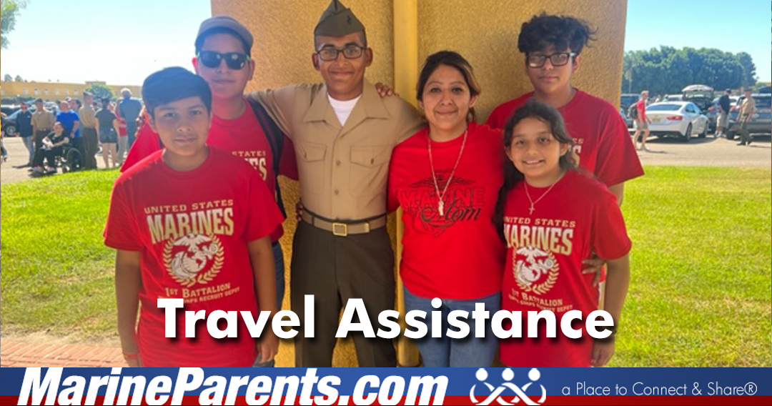 MPTA Helps Marine Mother, Lorraine, Attend Graduation