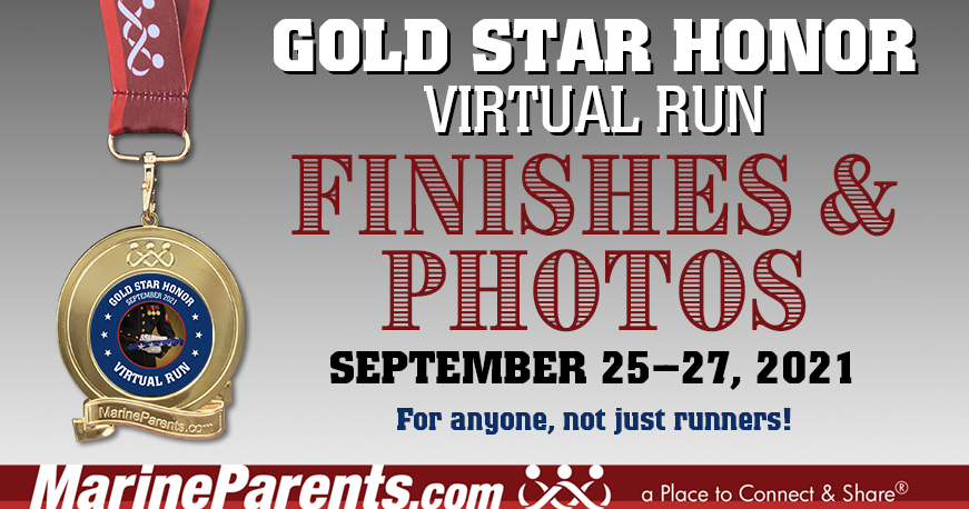 Gold Star Honor Virtual Run Photos & Finishes