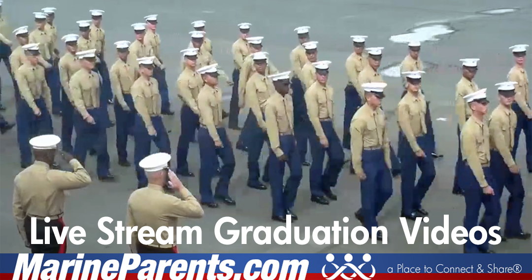 mcrd boot camp graduation live streaming video and archive videos
