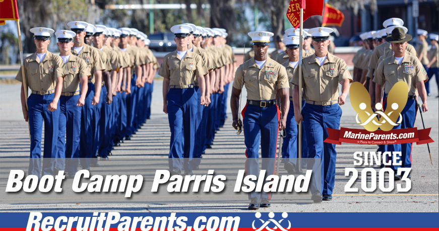 Recruit Parents: Boot Camp Parris Island